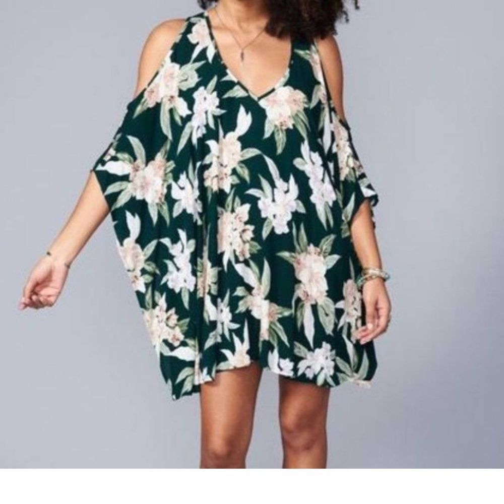 NWT SHOW ME YOUR MUMU FLORAL TUNIC BLOUSE …